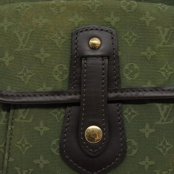 LOUIS VUITTON Monogram Mini Bussus Marie Kate Bag TST Khaki M92324 Auth bs27051 - Picture 12 of 16